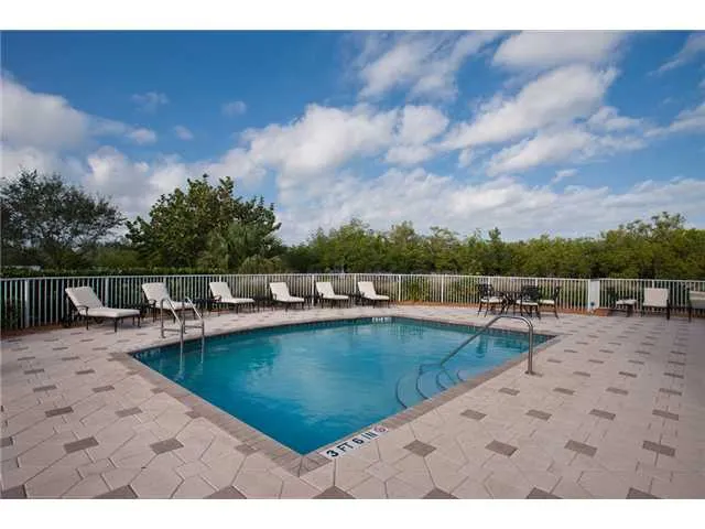 1710 Lake Club Court: the pool at the River Club’s riverfront clubhouse