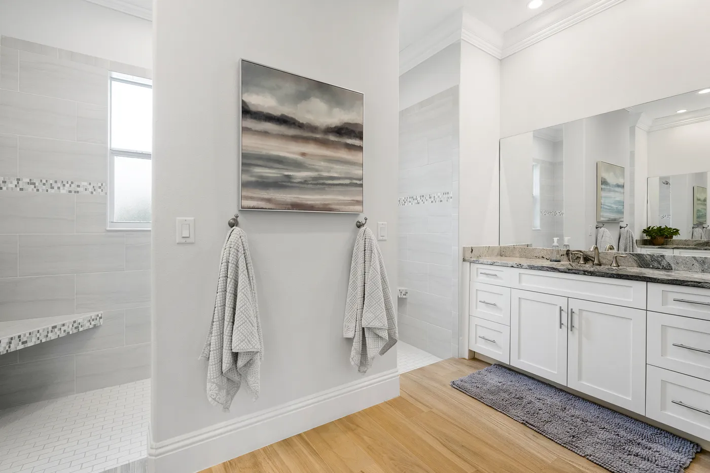2340 Pine Valley Road: a guest bathroom
